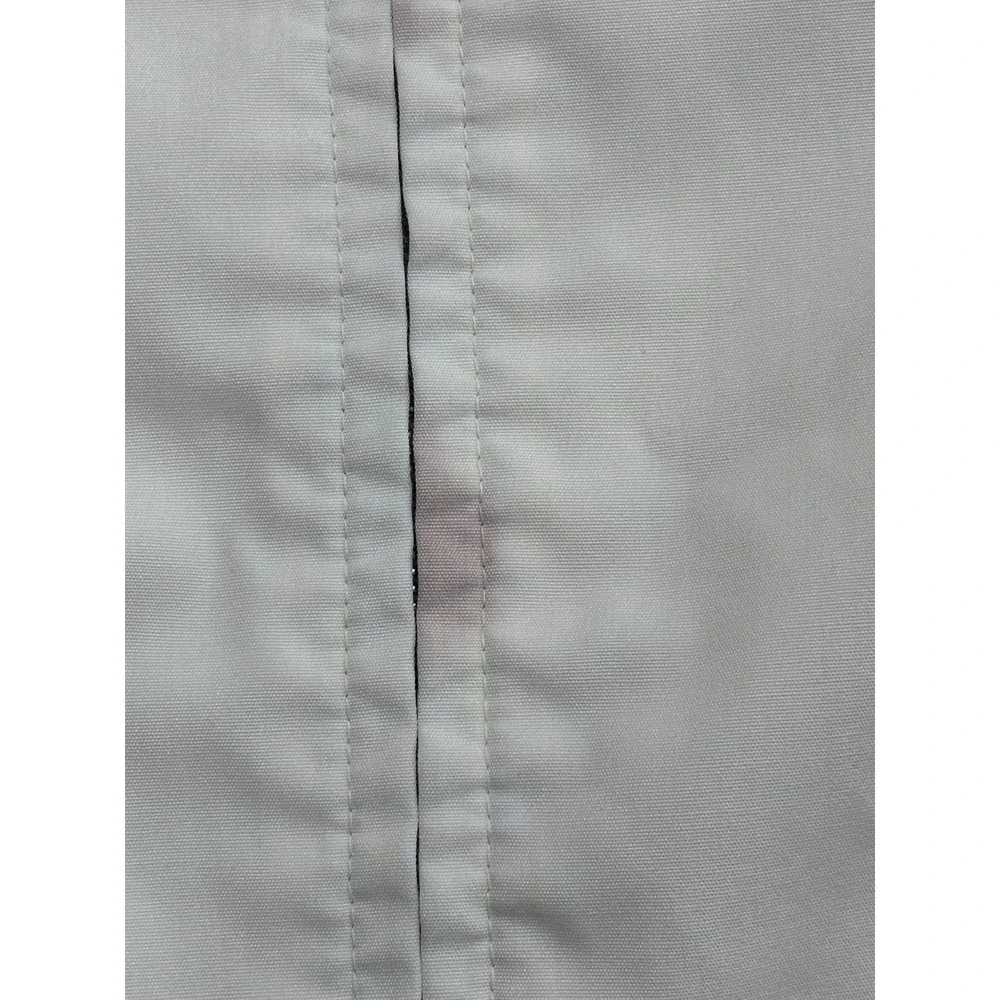Vintage Arnold Palmer Weatherflight Jacket 42L Robert Lewis Beige Golf Zipper